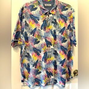 Tommy Bahama button down shirt in like new condition- size 2XL
